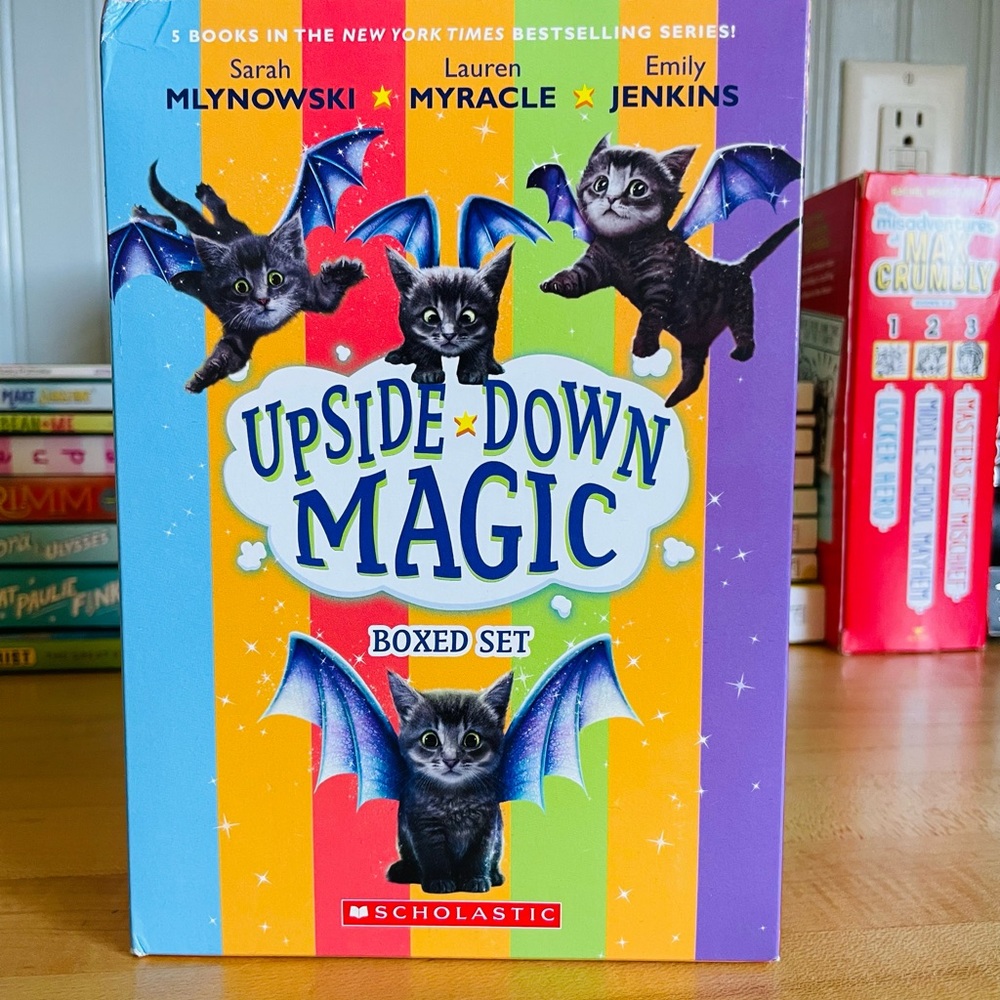SOLD Upside Down Magic book set